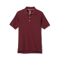 Boys 4-20 & Husky French Toast School Uniform Short-Sleeve Pique Polo 21 Boys 4-20 & Husky French Toast School Uniform Short-Sleeve Pique Polo -Bonnie Jean Sales 2596522 Burgundy