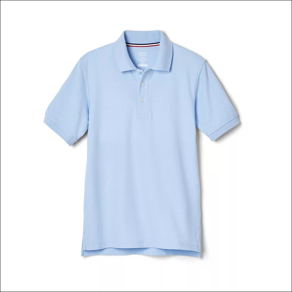 Boys 4-20 & Husky French Toast School Uniform Short-Sleeve Pique Polo 9 Boys 4-20 & Husky French Toast School Uniform Short-Sleeve Pique Polo - Image 7