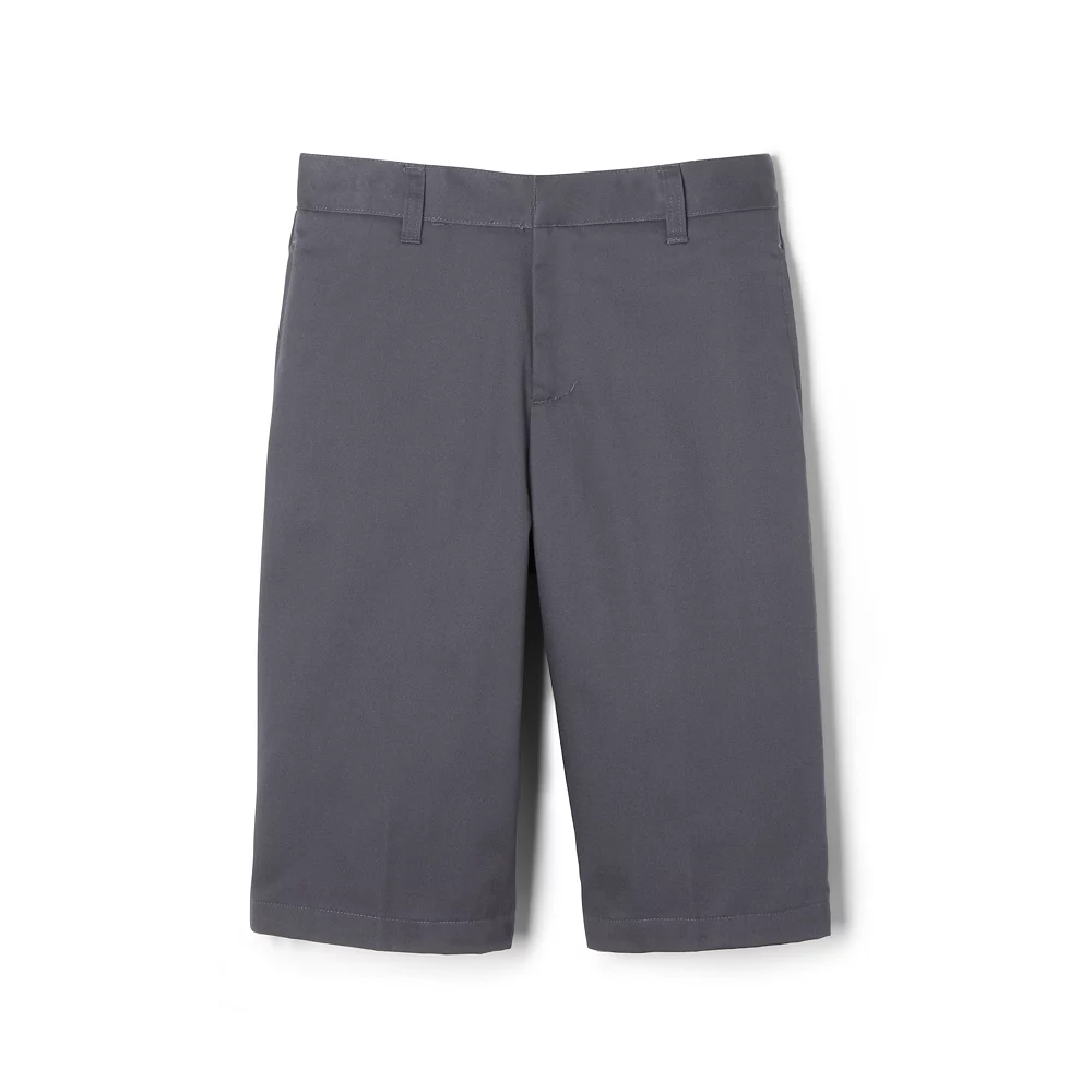 Boys 4-20 & Husky French Toast School Uniform Flat-Front Adjustable-Waist Shorts 4 Boys 4-20 & Husky French Toast School Uniform Flat-Front Adjustable-Waist Shorts - Image 2