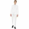 Boys 10-16 OppoSuits White Knight Solid Suit 1 Boys 10-16 OppoSuits White Knight Solid Suit -Bonnie Jean Sales 3911155
