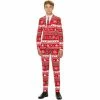 Boys 10-16 OppoSuits Winter Wonderland Christmas Suit 2 Boys 10-16 OppoSuits Winter Wonderland Christmas Suit -Bonnie Jean Sales 3911233
