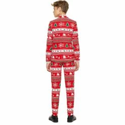 Boys 10-16 OppoSuits Winter Wonderland Christmas Suit -Bonnie Jean Sales 3911233 ALT