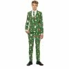 Boys 10-16 OppoSuits Santaboss Christmas Suit 1 Boys 10-16 OppoSuits Santaboss Christmas Suit -Bonnie Jean Sales 3911251