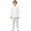 Boys 2-8 OppoSuits White Knight Solid Shirt 2 Boys 2-8 OppoSuits White Knight Solid Shirt -Bonnie Jean Sales 3911317