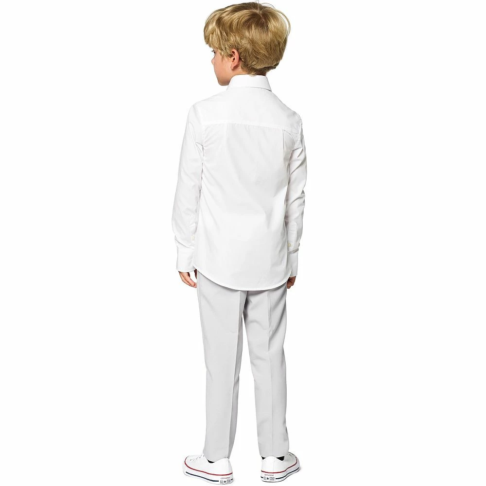 Boys 2-8 OppoSuits White Knight Solid Shirt 4 Boys 2-8 OppoSuits White Knight Solid Shirt - Image 2