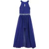 Girls 7-16 Speechless Sleeveless Walkthrough Maxi Dress in Regular & Plus Size -Bonnie Jean Sales 4153450 Royal Blue
