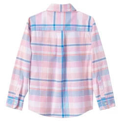 Boys 8-20 Lands' End Long Sleeve Buttondown Poplin Shirt -Bonnie Jean Sales 4869936 ALT