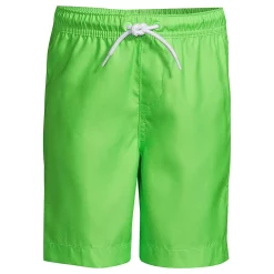 Boys 2-20 Lands' End Solid Swim Trunks -Bonnie Jean Sales 4901930 Green Gecko Neon