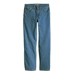Boys 7-20 Sonoma Goods For Life® Everyday Straight Jeans in Regular, Slim & Husky -Bonnie Jean Sales 4992668 Light Wash