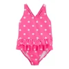 Toddler Girl Carter's One-Piece Polka Dot Swimsuit 1 Toddler Girl Carter's One-Piece Polka Dot Swimsuit -Bonnie Jean Sales 5030065