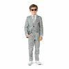Boys 2-8 OppoSuits Metallic Disco Ball Party Jacket, Pants & Tie Suit Set 1 Boys 2-8 OppoSuits Metallic Disco Ball Party Jacket, Pants & Tie Suit Set -Bonnie Jean Sales 5265616