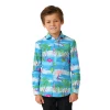 Boys 2-8 OppoSuits Flaminguy Tropical Flamingo Button-Up Dress Shirt -Bonnie Jean Sales 5265623