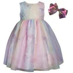 Toddler Girl Blueberi Boulevard Unicorn Tutu Dress