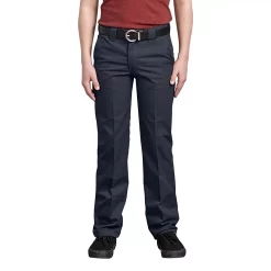 Boys 4-20 Dickies Slim Fit Straight Leg Pants -Bonnie Jean Sales 5499407 Dark Navy