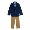 Toddler Boy IZOD Bowtie Twill Suit Set -Bonnie Jean Sales 5508247