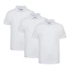 Boys 4-20 IZOD 3-Pack School Uniform Performance Polos -Bonnie Jean Sales 5516448 White