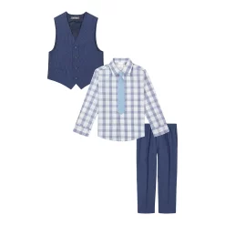 Boys 4-20 Van Heusen Vest, Shirt, Pants & Tie Set -Bonnie Jean Sales 5600246 ALT