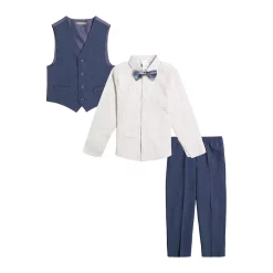 Boys 4-12 Van Heusen Shirt, Vest & Pants Set -Bonnie Jean Sales 5663892 ALT