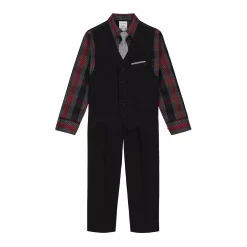 Boys 4-12 Van Heusen Shirt, Vest & Pants Set