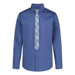 Boys 8-20 Van Heusen Button-Up Shirt & Tie Set