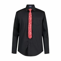 Boys 8-20 IZOD Shirt & Tie Set