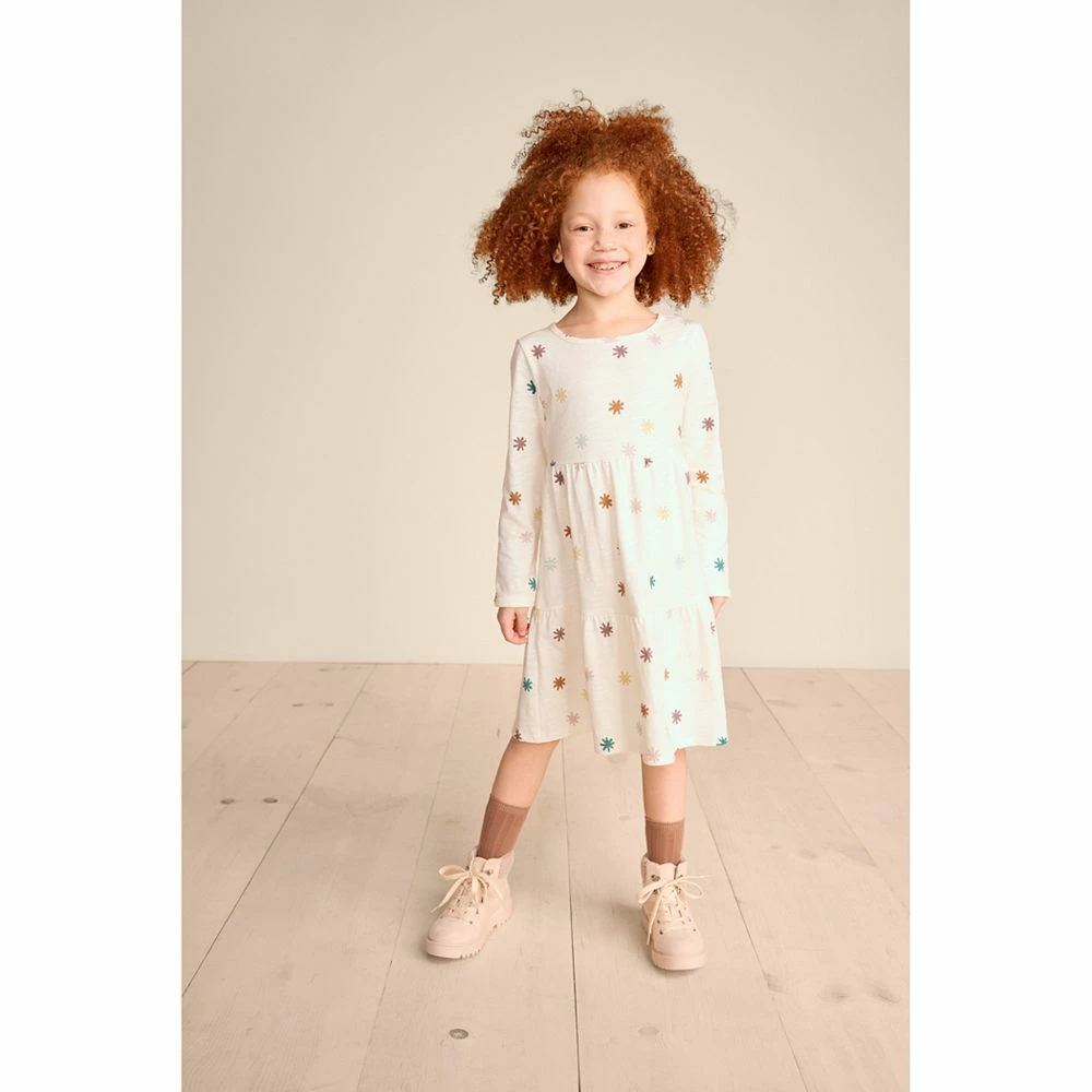 Girls 4-8 Little Co. by Lauren Conrad Organic Long-Sleeve Tiered Dress 11 Girls 4-8 Little Co. by Lauren Conrad Organic Long-Sleeve Tiered Dress - Image 9