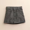 Girls 4-8 Little Co. by Lauren Conrad Organic Corduroy Skirt -Bonnie Jean Sales 5697486 Charcoal