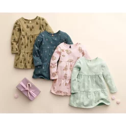 Baby & Toddler Little Co. by Lauren Conrad Organic Tiered Dress -Bonnie Jean Sales 5710090 ALT8