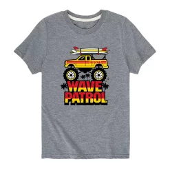 Boys 8-20 Wave Patrol Monster Truck Graphic Tee