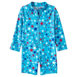 Kids 2-4 Lands' End Long Sleeve Sunsuit Swimsuit
