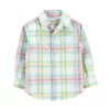 Baby Boy Carter's Plaid Button-Front Shirt 2 Baby Boy Carter's Plaid Button-Front Shirt -Bonnie Jean Sales 5803182