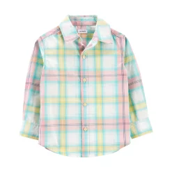 Baby Boy Carter's Plaid Button-Front Shirt