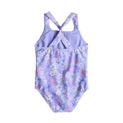 Toddler Girl Jumping Beans® Cross-Strap 1-Piece Swimsuit -Bonnie Jean Sales 5838588 ALT