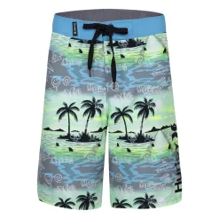 Boys 4-7 Hurley Doodle Paradise Boardshorts -Bonnie Jean Sales 5878578 ALT4