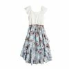 Girls 7-16 Knit Works Ruffle Lace Top Printed High Low Wrap Maxi Dress in Regular & Plus Size -Bonnie Jean Sales 5901621