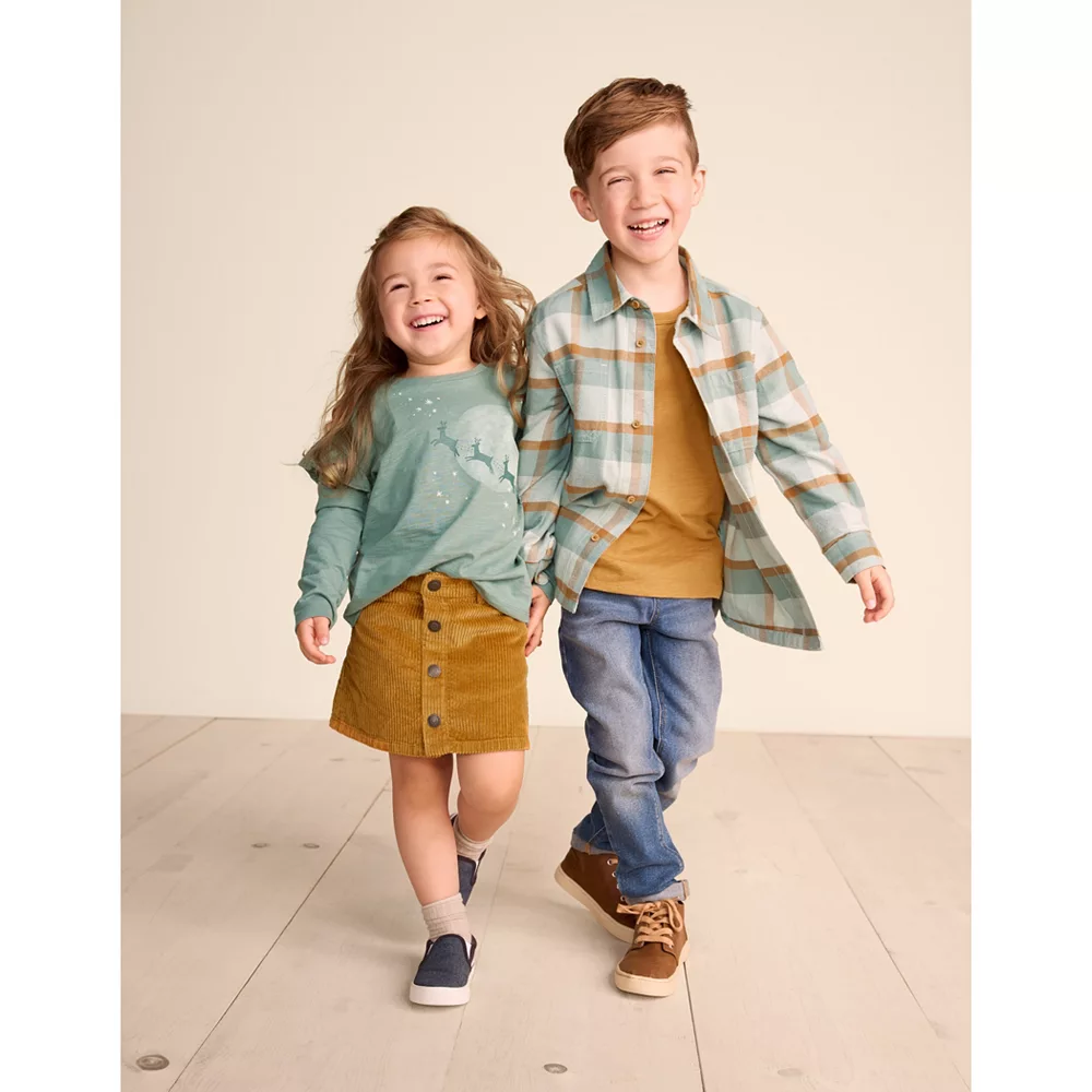 Toddler Girl Little Co. by Lauren Conrad Organic Corduroy Skirt 5 Toddler Girl Little Co. by Lauren Conrad Organic Corduroy Skirt - Image 3