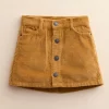 Toddler Girl Little Co. by Lauren Conrad Organic Corduroy Skirt -Bonnie Jean Sales 5909915 Caramel