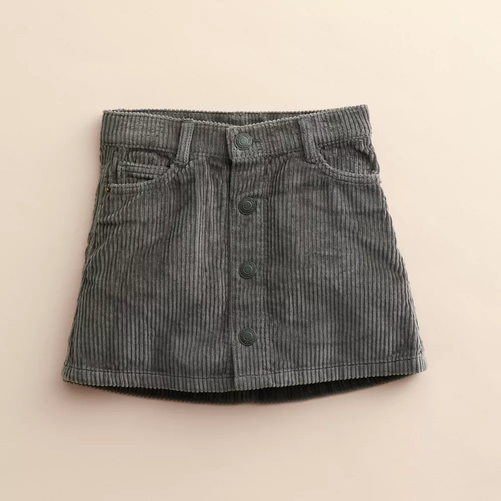 Toddler Girl Little Co. by Lauren Conrad Organic Corduroy Skirt 4 Toddler Girl Little Co. by Lauren Conrad Organic Corduroy Skirt - Image 2